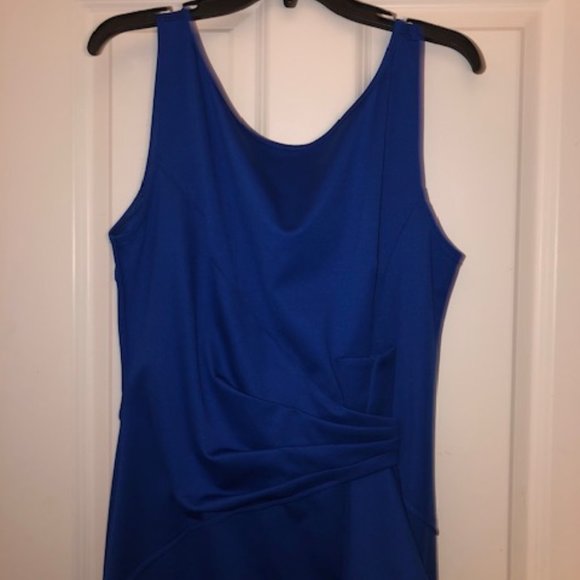 Women's Ruched Ruffles High Split Formal Dress - Picture 1 of 3